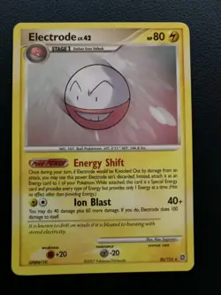 Pokemon Card Electrode 26/132 D&P Secret Wonders Non-Holo Rare - Image 1