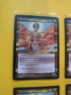 Asmira, Holy Avenger MIRAGE RESERVED LIST PLAYSET Old Vintage. MTG 4 Card - Image 4