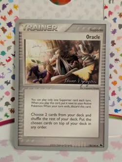 Pokemon TCG Oracle 138/144 World Championships 2004 Kevin Nguyen Near Mint NM - Image 1