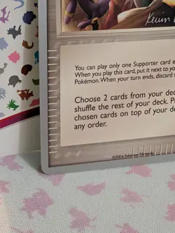 Pokemon TCG Oracle 138/144 World Championships 2004 Kevin Nguyen Near Mint NM - Image 5