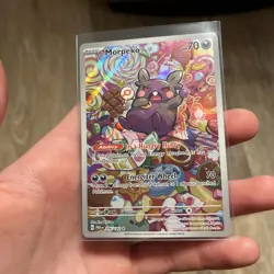 💥Morpeko Illustration Rare Holo #206/182 Pokemon Paradox Rift Near Mint💥 - Image 1