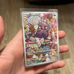 💥Morpeko Illustration Rare Holo #206/182 Pokemon Paradox Rift Near Mint💥 - Image 2