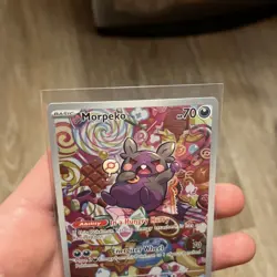 💥Morpeko Illustration Rare Holo #206/182 Pokemon Paradox Rift Near Mint💥 - Image 5