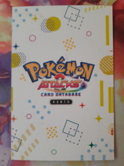 Charizard Database Attacks Kanto Cracked Ice Holo 006 NOT Official Pokemon NM - Image 2