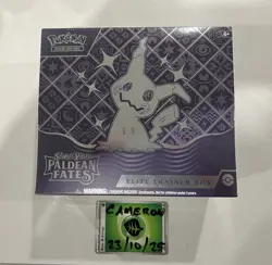 Pokemon TCG Paldean Fates Elite Trainer Box (NEW) (SEALED) (ETB) (SV4.5) - Image 1