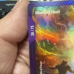 Wonders of the First Existence Blasting Duel Foil Serialized 36/75 - Image 2