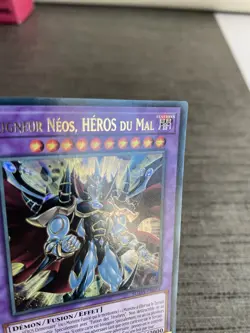 Carte Yu-gi-oh! Seigneur Neos Heros Du Mal SUDA-FR031 Ultra Rare Francais - Image 5