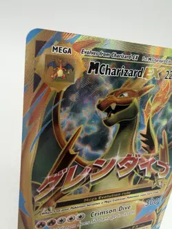 Pokemon M Charizard EX 101/108 Full Art Holo Evolutions Card LP - Image 2