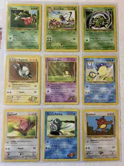 Pokemon Card Binder Collection - Vintage Card Lot | 1999-2000 WOTC Rare/Uncommon - Image 1
