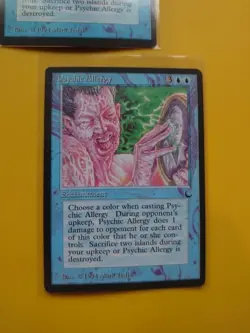Psychic Allergy x2 1994 The Dark Old Vintage. Magic the Gathering 2 Card - Image 2