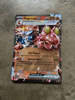 Magcargo ex - 029/167 : S&V Twilight Masquerade : Double Rare : Pokemon Card TCG - Image 1