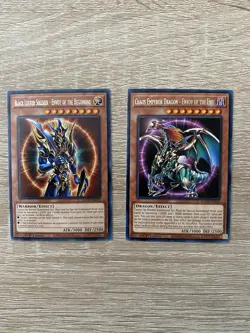 Yugioh Cards Black Luster Soldier Chaos Emperor Dragon Set With Free Gift!! - Image 1