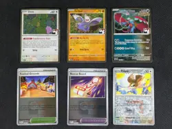 Pokemon League Promos + Pokemon Prize Pack Holofoil Cards - 6 card lot - Image 1
