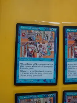 Bazaar of Wonders RARE MIRAGE RESERVED LIST PLAYSET Old Vintage. MTG 4 Card - Image 5