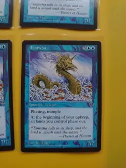 Taniwha. Summon Legend MIRAGE RESERVED LIST PLAYSET Old Vintage. MTG 4 Card - Image 2