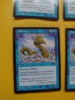 Taniwha. Summon Legend MIRAGE RESERVED LIST PLAYSET Old Vintage. MTG 4 Card - Image 3