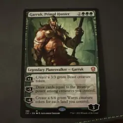 Garruk, Primal Hunter [Commander 2021] Magic MTG - Image 1