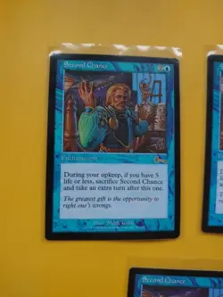 Second Chance x3 rare Urza's Legacy Old Vintage. Magic the Gathering 3 Card - Image 3
