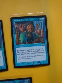 Second Chance x3 rare Urza's Legacy Old Vintage. Magic the Gathering 3 Card - Image 4