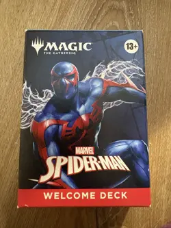 Magic the Gathering Spider-Man BLUE Welcome Deck Spider-Man 2099 UNOPENED - Image 1