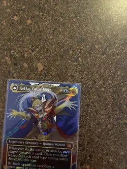 Kefka, Court Mage (0543) (Borderless) (Surge Foil) Final Fantasy Foil - Image 4