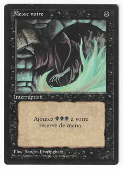 ►Magic-Style◄ MTG - Dark Ritual - French Revised FBB - EX - Image 1