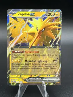 Pokemon Zapdos ex Scarlet & Violet Promo 049 Holo Promo - NM BJ1 - Image 1
