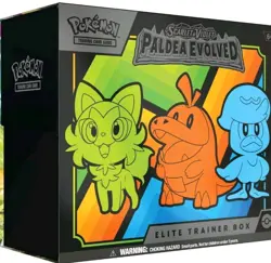 Pokemon TCG Scarlet & Violet Paldea Evolved ETB Sealed Box - Image 1