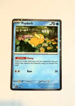 Psyduck 007 -Black Star Promo- Mega Evolution Pokemon TCG - NEAR MINT - Image 1