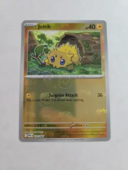 Joltik 033/086 Scarlet & Violet White Flare Masterball Reverse Holo Pokemon TCG - Image 1