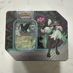New Pokemon TCG: Paldea Partners Meowscarada EX Tin - 5 Packs Sealed 820650852930 - Image 2