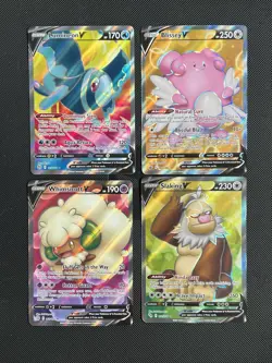 Pokemon TCG Bundle X4 V Full Arts - Image 1