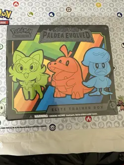 Nintendo Pokemon TCG Scarlet & Violet Paldea Evolved Elite Trainer Box- 11 Packs 820650853678 - Image 1