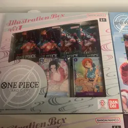 Bandai One Piece Trading Card Game - Illustration Box Volume 1-4 New/Sealed - Image 5