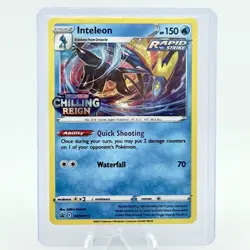 Inteleon - (Prerelease) SWSH113 SWSH: Sword & Shield Promo Cards Holo - NM - Image 3