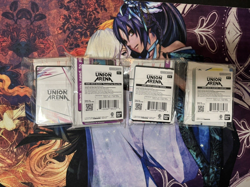 Union Arena Card Game Demo Deck Sets Bandai x4 - Image 1