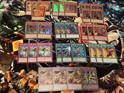 GAIA THE DRAGON CHAMPION COMPLETE Deck Core 🔥 33 Cards 🔥 Yugioh NM Fusion - Image 1