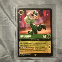 Lorcana Clarabelle - Light on Her Hooves NM Legendary Shimmering Skies - Image 1