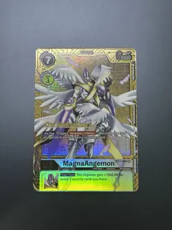 [Alt Art] BT1-060 MagnaAngemon - Digimon TCG Promo Super Rare Tournament Card - Image 1
