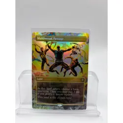 Multiverse Passage Borderless Foil MTG Spiderman - Image 1