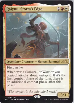 Raiyuu, Storm's Edge NM #232 Promo Pack: Kamigawa: Neon Dynasty MTG - Image 1