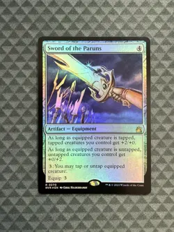 MTG Sword of the Paruns #0270 Foil Rare Ravnica Remastered (RVR) - Image 1