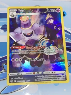 Pokemon TCG Dusknoir Sword & Shield: Brilliant Stars TG06/TG30 Holo Secret Rare - Image 1