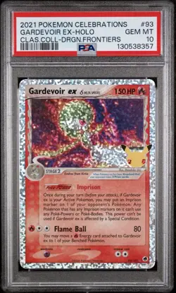 Gardevoir Ex 93/101 PSA 10 Delta Species 2021 Pokemon Celebrations Classic - Image 1