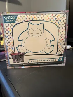 Pokemon 151 ETB - Scarlet & Violet Elite Trainer Box Factory Sealed W/Case 820650853159 - Image 1