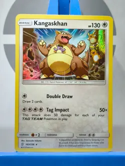 Kangaskhan 163/236 - Holo Rare - Sun & Moon: Unified Minds - Pokemon TCG - Image 3