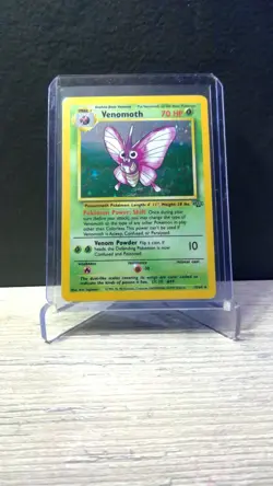 🦋 Venomoth 13/64 Jungle Holo Rare WOTC Pokemon TCG LP - Vintage 1999 🦋 - Image 3