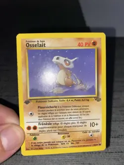 Carte Pokemon Osselait 50/64 Edition 1 Jungle Wizards Francais Occasion - Image 3