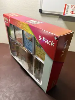 Pokemon SV 151 Mini Tins 5 Pack Sealed Costco Bundle Box - Small Tear - Image 3
