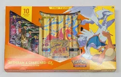 Pokemon TCG Reshiram & Charizard-GX Premium Collection Box - Image 1